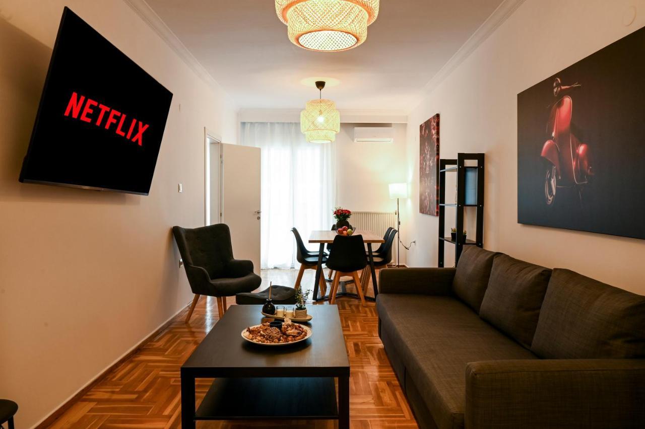 Thessaloniki Center Deluxe Apartment ภายนอก รูปภาพ