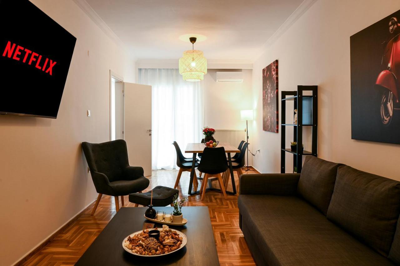 Thessaloniki Center Deluxe Apartment ภายนอก รูปภาพ